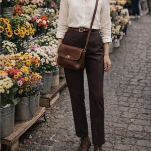 Dolce & Gabbana Dark Brown Trousers